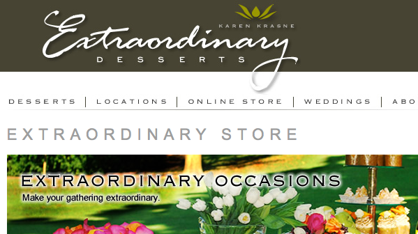Client Showcase: <br />Extraordinary Desserts
